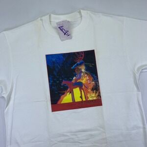 Vintage LazArt J. Nielsen‎ Contemporary Painter Art T Shirt Size XL Graphic Tee